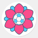Zoek naar roze voetbal stickers Meisjes