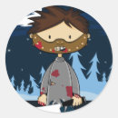 Recherche de sanglant autocollants Effrayant