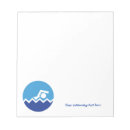 Recherche de natation blocsnotes Nageur