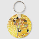 Recherche de baiser de couples porteclés Gustav klimt