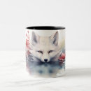 Recherche de beau renard tasses Hiver
