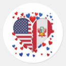 Recherche de drapeau péruvien autocollants Racines péruviennes