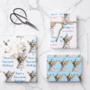 Recherche de chihuahua papier cadeau Rose