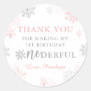 Recherche de silver rose autocollants Fille 1er anniversaire