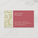 Recherche de concentration cartes visite Concepteur