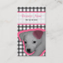 Recherche de animaux familiers cartes visite Groomer