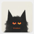 Recherche de chat grincheux autocollants Noir