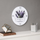 Recherche de lavande horloges Nom