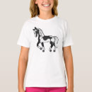 Zoek naar zwarte paarden tshirts For kids