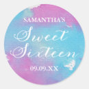 Recherche de sweet autocollants Bleu