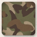 Zoek naar militaire onderzetters Camouflage