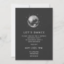 Recherche de de disco anniversaire invitations Noir
