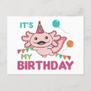 Recherche de axolotl vœux cartes Fête