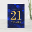 Recherche de 21 ans anniversaire cartes Moderne
