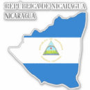 Recherche de nicaragua autocollants Drapeaux du monde