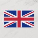Recherche de drapeau britannique cartes visite Prise union