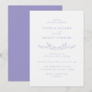 Recherche de fleurs violettes vintage invitations Floral