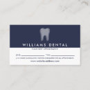 Recherche de rendez vous cartes visite Dentiste