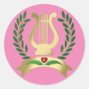 Recherche de lyre autocollants Instrument