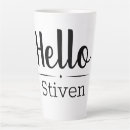Recherche de bonjour nom tasses Élégant