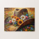 Zoek naar hoeden puzzels Cowboy
