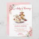 Recherche de vintage tea party invitations Fleurs roses
