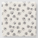 Recherche de empreintes pattes animaux de dessous de verres Chien