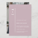 Recherche de pastel mariage invitations Contemporain