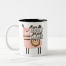 Recherche de lama de drame tasses Alpaga