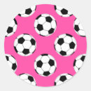 Zoek naar roze voetbal stickers Team
