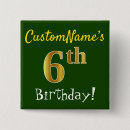 Recherche de 6ème badges Sixième anniversaire