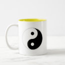 Recherche de yin yang tasses Noir et blanc