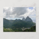 Recherche de saint lucia cartes postales Pitons