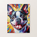 Zoek naar boston terrier puzzels Voor hondenliefhebber