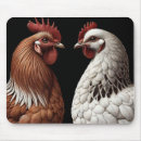 Recherche de coq poule tapis souris Rustique