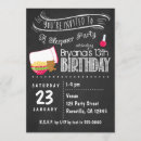 Recherche de chalkboard invitations Filles
