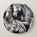 Recherche de peinture de cheval coussins Noir