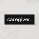 Recherche de travailleurs sociaux cartes visite Caregiver