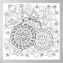 Recherche de style 2 de fleu art Zendala