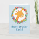 Zoek naar girafe kaarten Safari
