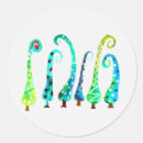 Zoek naar grappige kerstboom stickers Waterverf