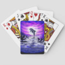 Recherche de clair lune de jeux de cartes Nuit