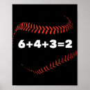Zoek naar speler 2 posters Honkbal