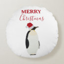 Recherche de pingouin drôle coussins Noël
