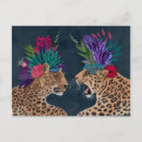 Recherche de leopard cartes postales Jungle