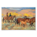 Recherche de troupeau de chevaux posters Cowboy