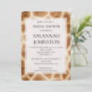 Recherche de douche nuptiale de safari invitations Pour elle