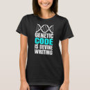 Recherche de code génétique tshirts Science