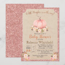 Zoek naar glitter babyshower uitnodigingen Pompoen