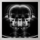 Recherche de qui double logo posters Noir et blanc
